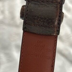 Brown Leather Belt